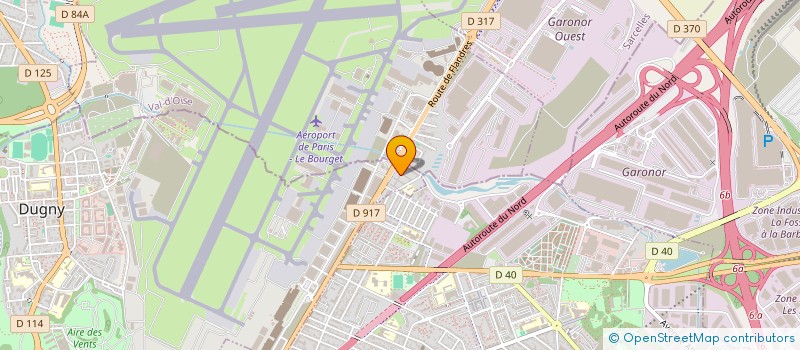 localisation de l'entreprise SARL K.A.B.  DUGNY