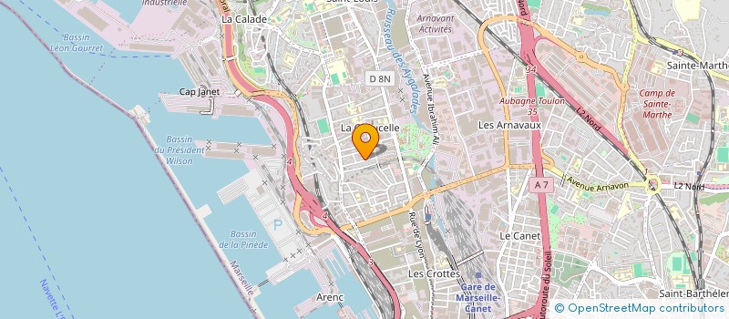 localisation de l'entreprise SARL K.A.T.A à MARSEILLE