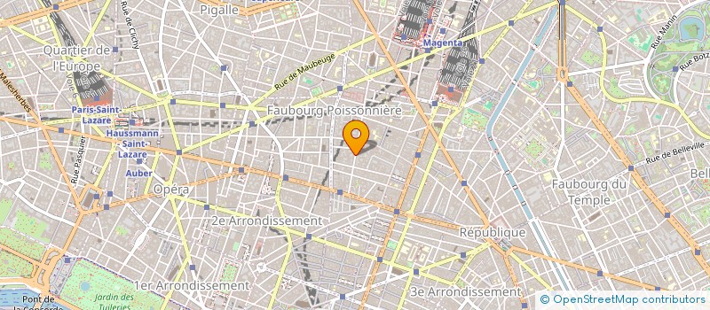 localisation de l'entreprise SARL K.E.B  PARIS