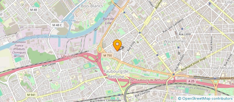 localisation de l'entreprise SARL K INVESTISSEMENTS à LILLE