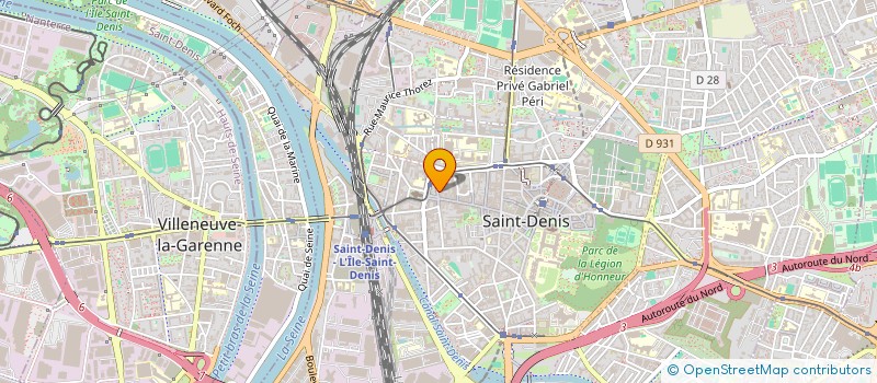 localisation de l'entreprise SARL K'RE VIP à SAINT-DENIS