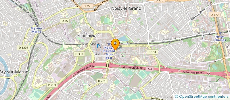 localisation de l'entreprise SARL K S S DEPANNAGE à NOISY-LE-GRAND
