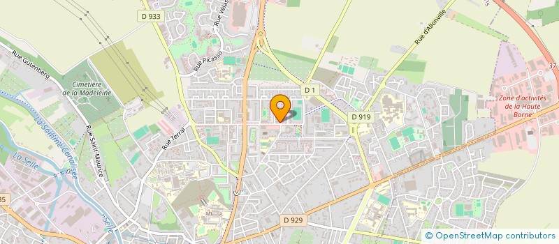 localisation de l'entreprise SARL K2M ARI à AMIENS