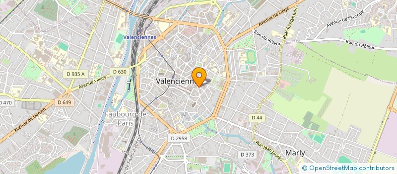 localisation de l'entreprise SARL K9 à VALENCIENNES