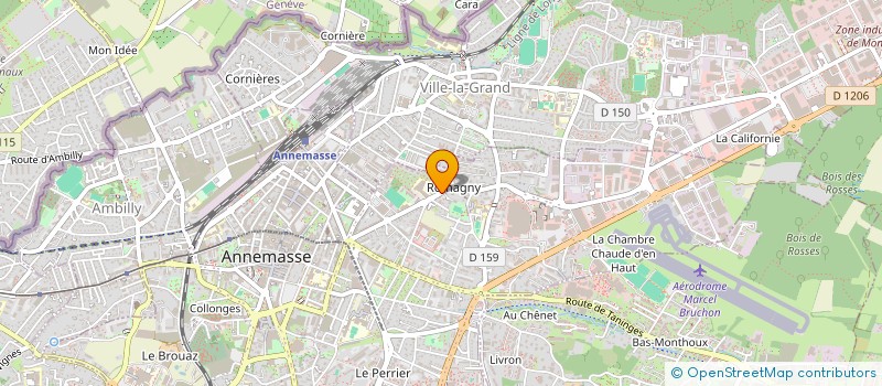 localisation de l'entreprise SARL KACO à ANNEMASSE