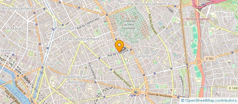 localisation de l'entreprise SARL KADA  PARIS