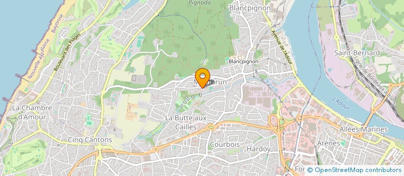 localisation de l'entreprise SARL KAIROS à BIARRITZ