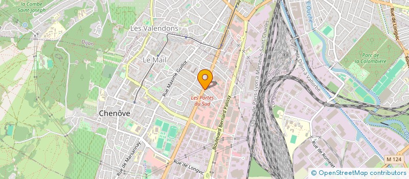 localisation de l'entreprise SARL KAISER FRERES à CHENOVE