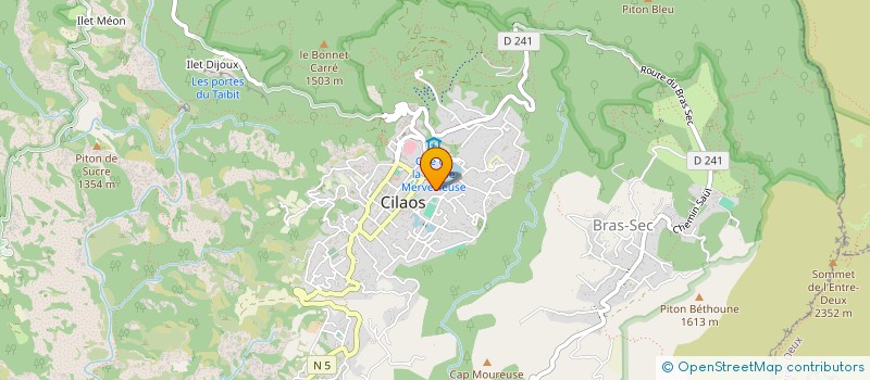 localisation de l'entreprise SARL KAL'AOU à CILAOS