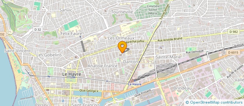 localisation de l'entreprise SARL KALEO à LE HAVRE