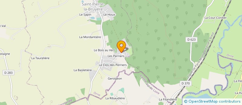 localisation de l'entreprise SARL KALI TV à SAINT PIERRE-LA-BRUYERE