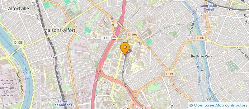 localisation de l'entreprise SARL KAM  CRETEIL