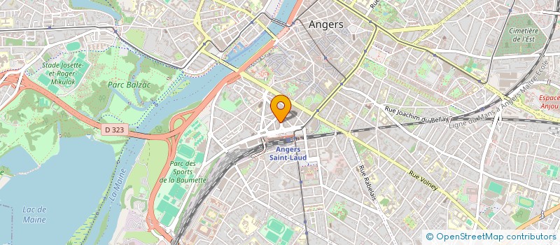 localisation de l'entreprise SARL KAMEL à ANGERS