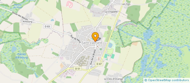 localisation de l'entreprise SARL KAMS  SAINT-LYPHARD