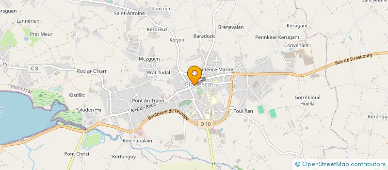 localisation de l'entreprise SARL KAN AR VORGANEZ à PLOUESCAT