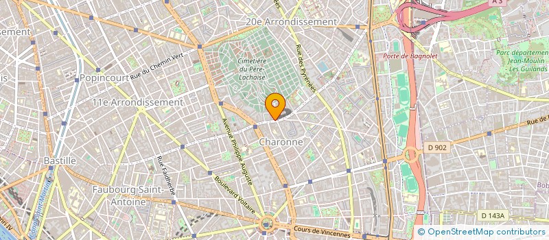 localisation de l'entreprise SARL KANKA  PARIS