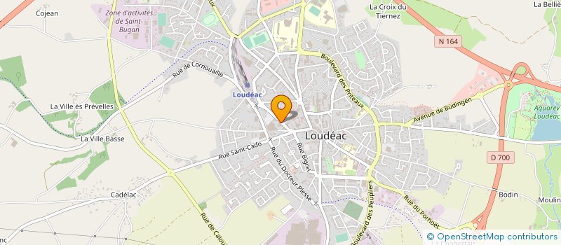 localisation de l'entreprise SARL KANNELEZH à LOUDEAC