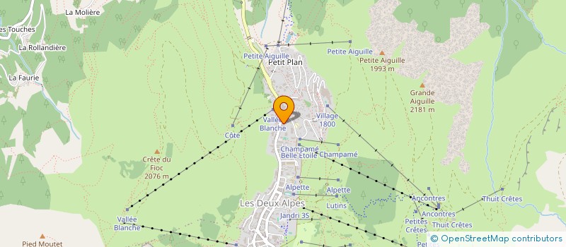 localisation de l'entreprise SARL KANT PRESSE à LES DEUX ALPES