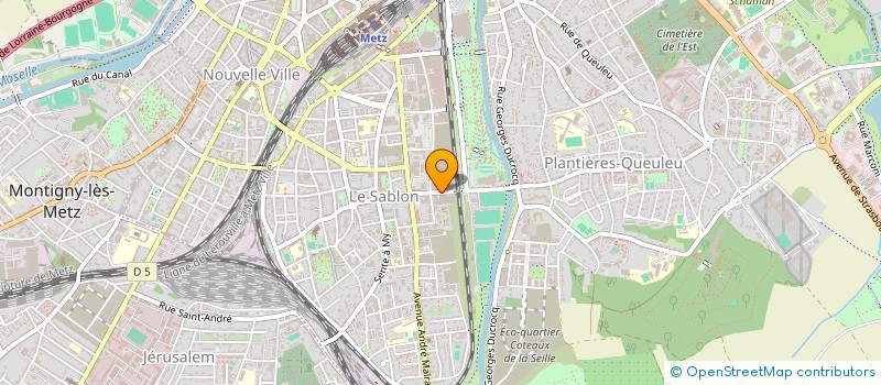 localisation de l'entreprise SARL KANTARI à METZ