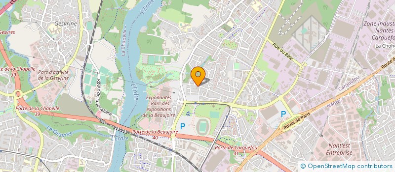 localisation de l'entreprise SARL KAPOUNE  NANTES