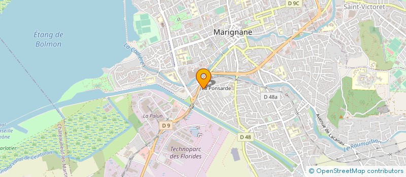 localisation de l'entreprise SARL KAPTAN à MARIGNANE