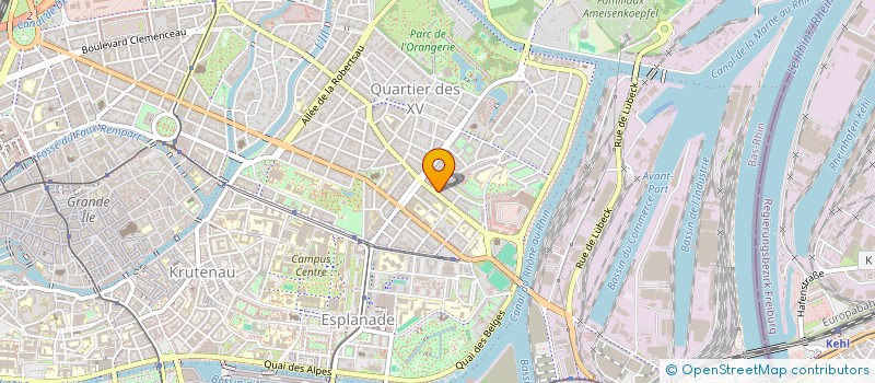 localisation de l'entreprise SARL KARA -CS15 à STRASBOURG