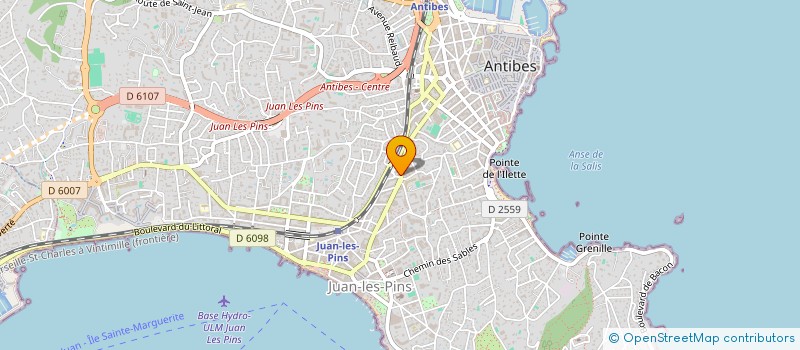 localisation de l'entreprise SARL KARADE à ANTIBES