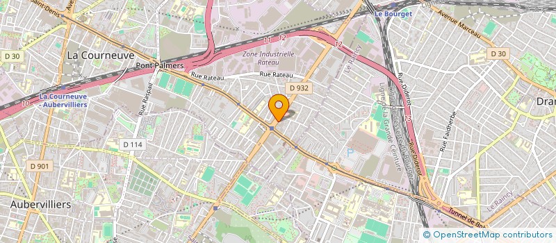 localisation de l'entreprise SARL KARDELEN à LA COURNEUVE