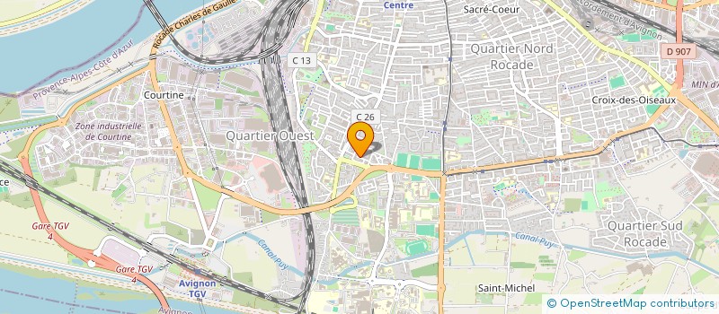 localisation de l'entreprise SARL KARDEM CONSTRUCTION  AVIGNON