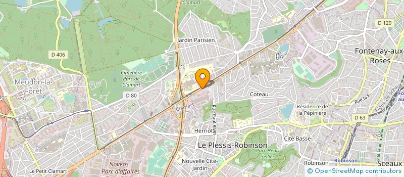 localisation de l'entreprise SARL KAREN FASHION ON AIR à CLAMART