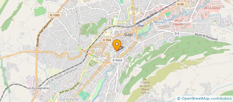 localisation de l'entreprise SARL KARMA à GAP