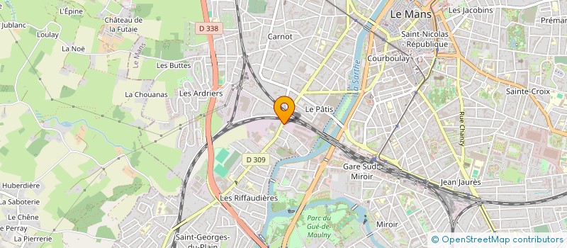 localisation de l'entreprise SARL KART WAY à LE MANS
