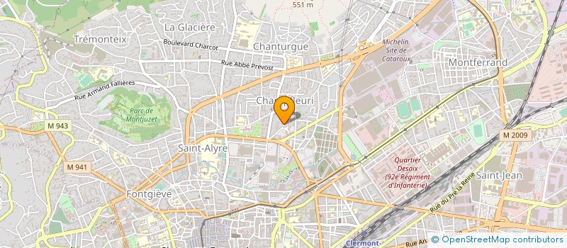 localisation de l'entreprise SARL KARTHAGO NET  CLERMONT-FERRAND