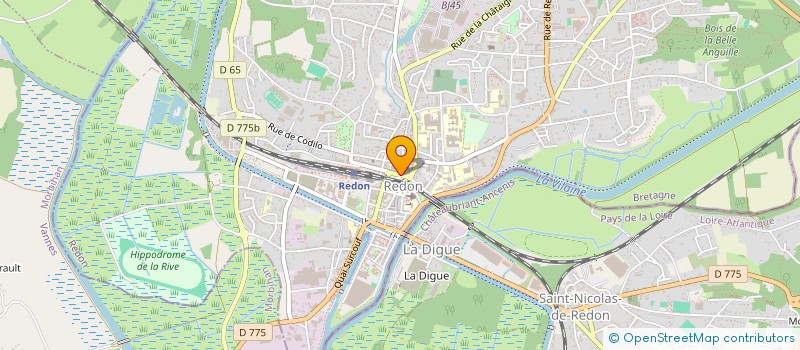 localisation de l'entreprise SARL KARVEZ SHOP à REDON
