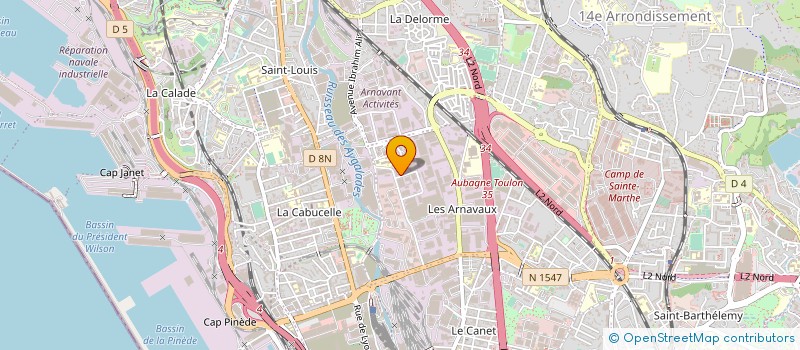 localisation de l'entreprise SARL KASH EDEN à MARSEILLE