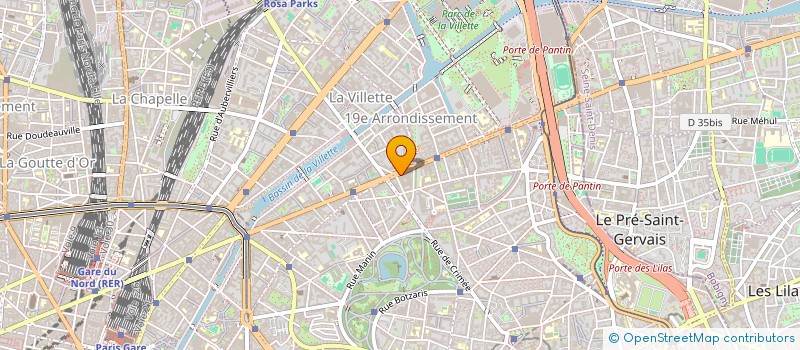 localisation de l'entreprise SARL KATAN  PARIS