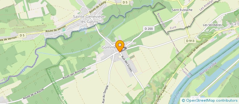 localisation de l'entreprise SARL KATHEL EVENTS  GOMMECOURT