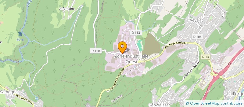 localisation de l'entreprise SARL KAYA.O à OYONNAX
