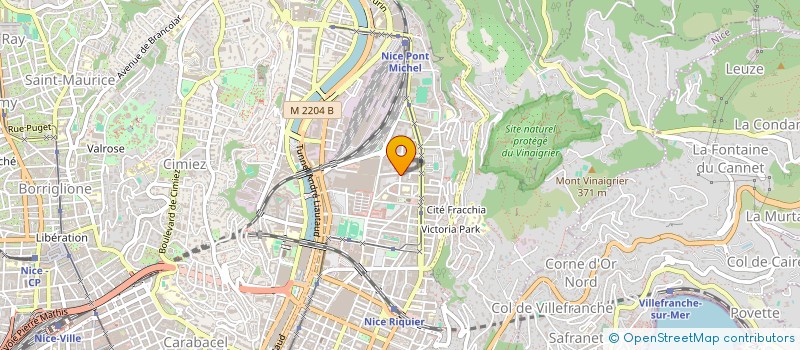 localisation de l'entreprise SARL KAYBEN BATIMENT à NICE