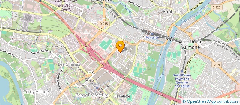 localisation de l'entreprise SARL KAYFEL  PONTOISE