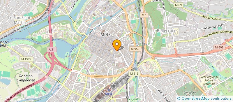 localisation de l'entreprise SARL KB GSM à METZ