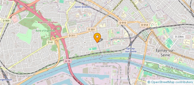 localisation de l'entreprise SARL KB TRANSPORT  NANTERRE