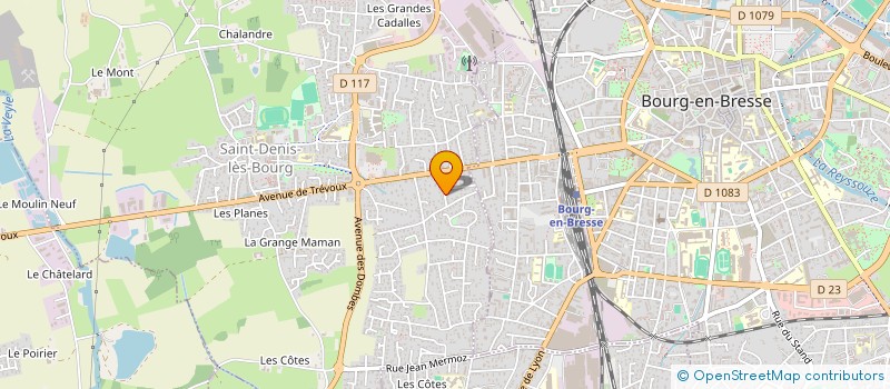 localisation de l'entreprise SARL KBA à SAINT-DENIS-LES-BOURG