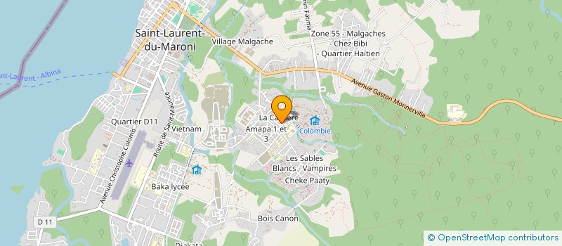localisation de l'entreprise SARL KC à SAINT-LAURENT-DU-MARONI