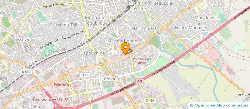 localisation de l'entreprise SARL KC NIMES 2 à NIMES