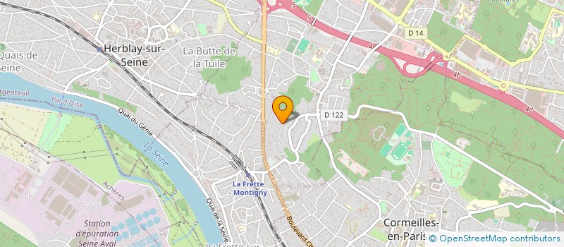 localisation de l'entreprise SARL KDR à MONTIGNY-LES-CORMEILLES