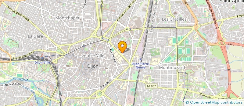 localisation de l'entreprise SARL KDSI à DIJON
