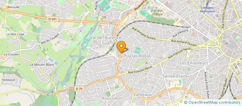 localisation de l'entreprise SARL KE TAL à LIMOGES