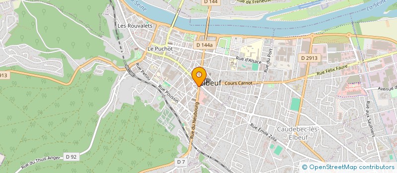 localisation de l'entreprise SARL KEBABNET à ELBEUF