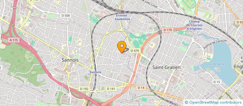 localisation de l'entreprise SARL KEBE à SANNOIS
